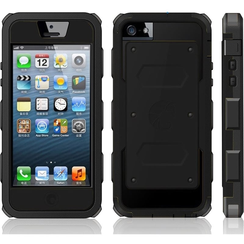 IPHONE 6 ARMORBOX CASE - BLACK - Thumbnail 1