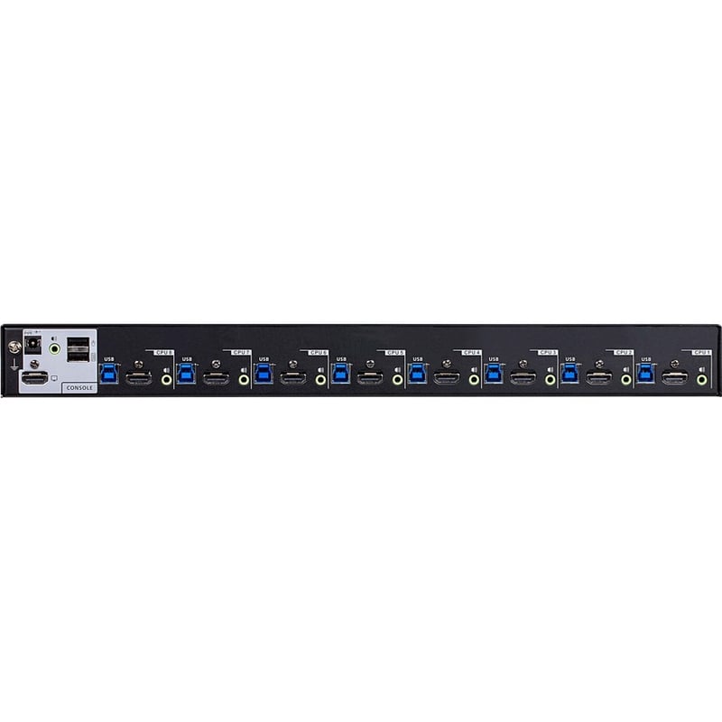 ATEN CS18216 16-Port USB 3.0 4K HDMI KVM Switch with Rack Mounting Kit - Thumbnail 3