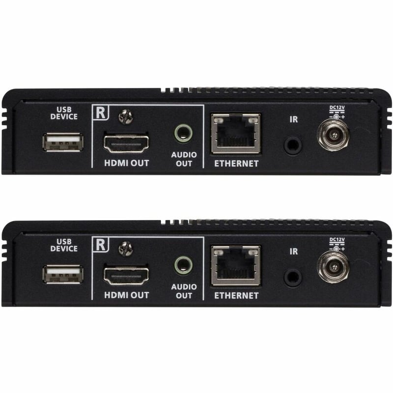 Eaton Tripp Lite Series HDBaseT 3.0 Transmitter and Receiver Kit, HDMI 4K 60 Hz (4:4:4), RS-232, IR Control, Up to 328 ft. (100 m), TAA - Thumbnail 2
