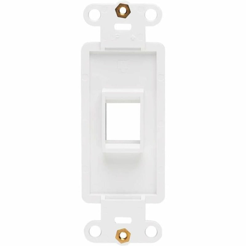 Tripp Lite by Eaton Center Plate Insert Decora Vertical 1-Port for A/V VoIP Ethernet - Thumbnail 2