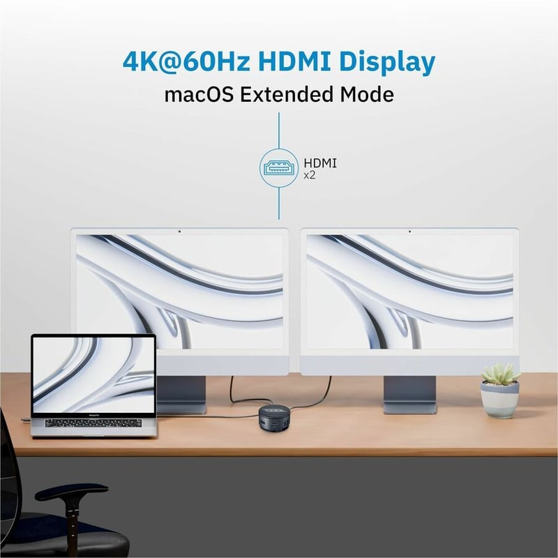 CODi Centro M3 7 Port USB-C Docking Station - Thumbnail 2