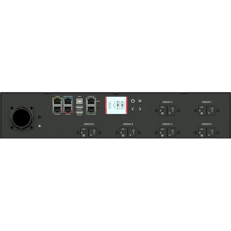Raritan PX3-5611R-E2 (6) IEC320 C13, (12) IEC320 C19 PDU - Thumbnail 5