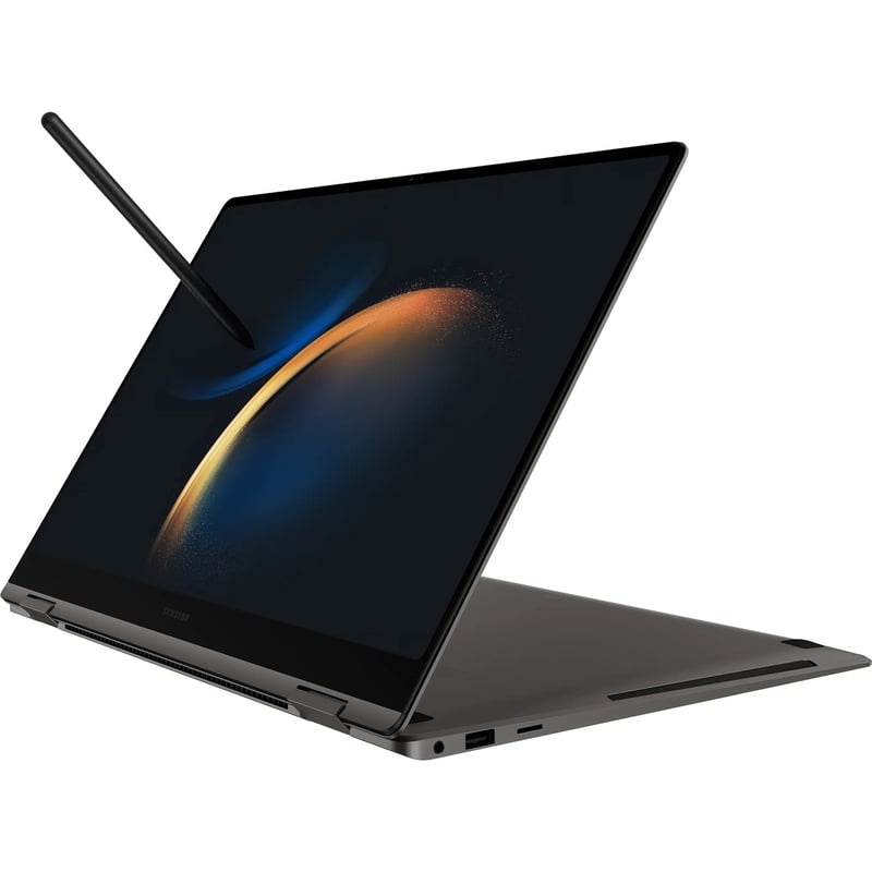 Samsung Galaxy Book3 Pro 360 NP964QFG-KA2US 16" Touchscreen Convertible 2 in 1 Notebook - WQXGA+ - Intel Core i7 i7-1360P - Intel Evo Platform - 16 GB - 1 TB SSD - Graphite - Thumbnail 1