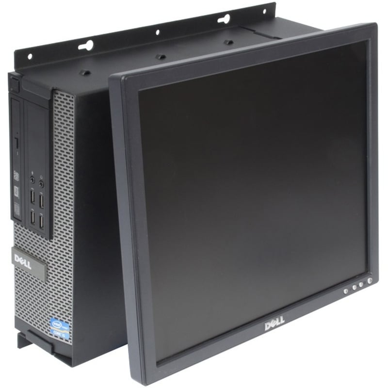Rack Solutions 120-B Tilt Monitor Wall Mount for Dell Optiplex 790 SFF - Thumbnail 2