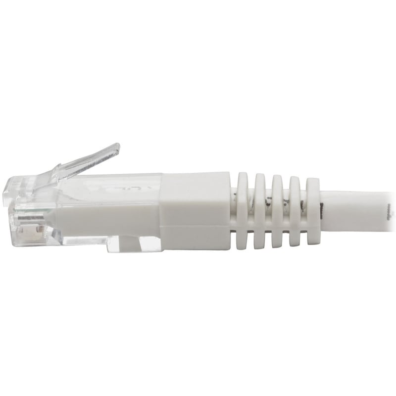 Eaton Tripp Lite Series Cat6 Gigabit Molded (UTP) Ethernet Cable (RJ45 M/M), PoE, White, 3 ft. (0.91 m) - Thumbnail 4