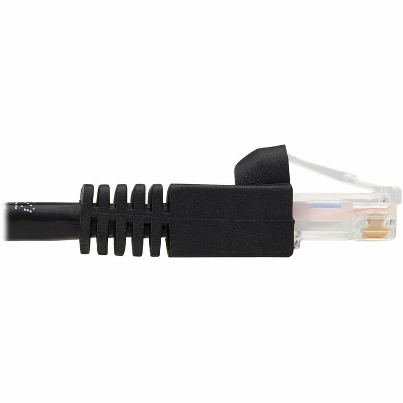 Eaton Tripp Lite Series Cat6a 10G Snagless UTP Ethernet Cable (RJ45 M/M), Black, 14 ft. (4.27 m) - Thumbnail 4