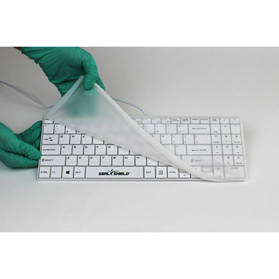 Seal Shield CleanWipe Medical Keyboard - AES128 Encryption - Thumbnail 5