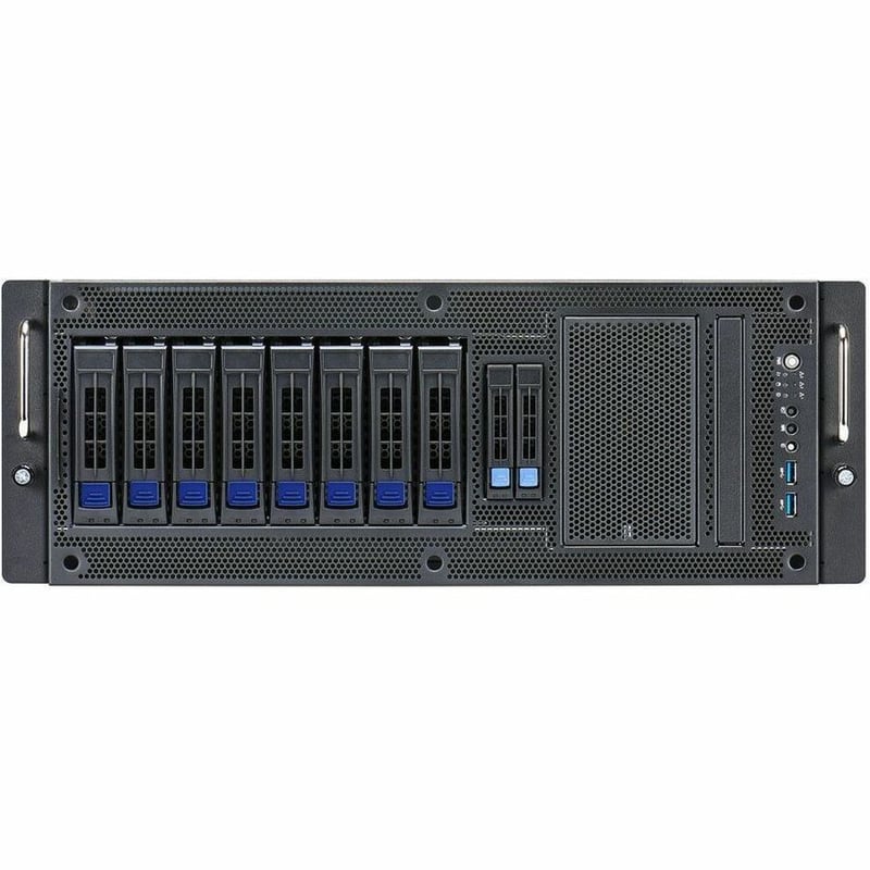 Mitac Transport HX FT65T-B8030 Barebone System - 4U Rack-mountable - Socket SP3 - 1 x Processor Support - 1 - Thumbnail 4