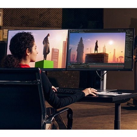 Asus ProArt PA248CRV 24" Class WUXGA LCD Monitor - 16:10 - Silver