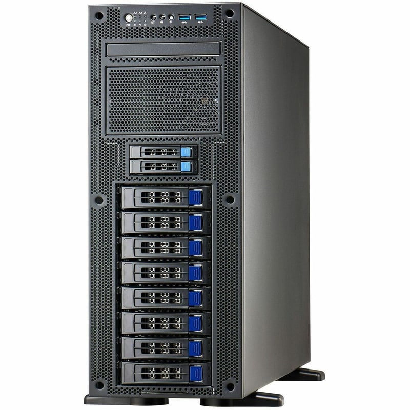 Mitac Thunder HX FT65T-B8050 Barebone System - 4U Tower - Socket SP5 LGA-6096 - 1 x Processor Support - 1 - Thumbnail 1