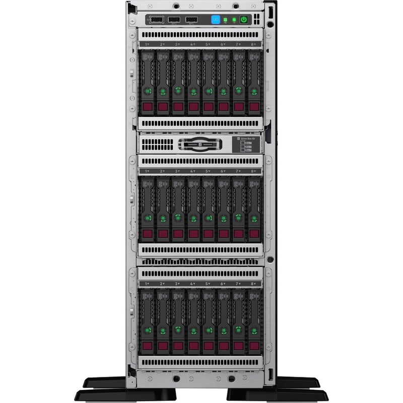 HPE ML350 GEN10 4214R 1P 32G 8SFF SVR - Thumbnail 3