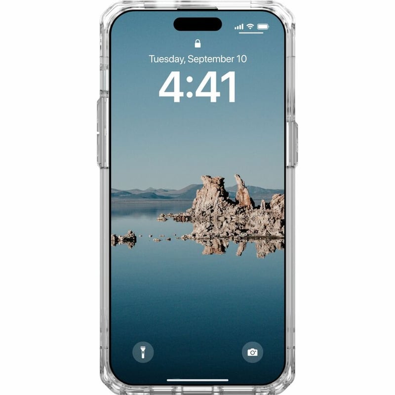 Urban Armor Gear Plyo iPhone 15 Pro Max Case - Ice/White - Thumbnail 3