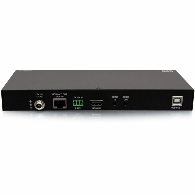 C2G HDBaseT HDMI Extender + 3.5mm, RS232, USB B to A, and IR over Cat - HDMI Transmitter Box to Reciever Box - 4K 60Hz - Thumbnail 4