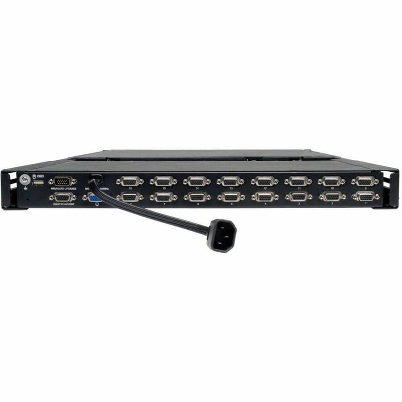 Tripp Lite by Eaton NetController 16-Port 1U Rack-Mount Console KVM Switch with 19-in. LCD - Thumbnail 2