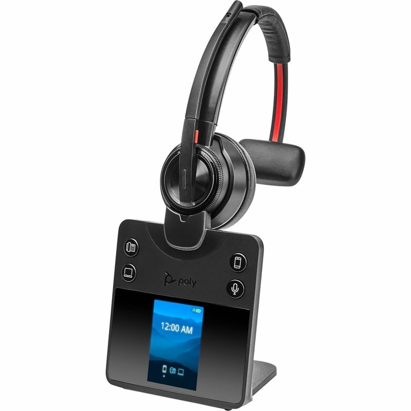 Poly Savi 8410 Office Monaural DECT 1920-1930 MHz Headset - Thumbnail 1