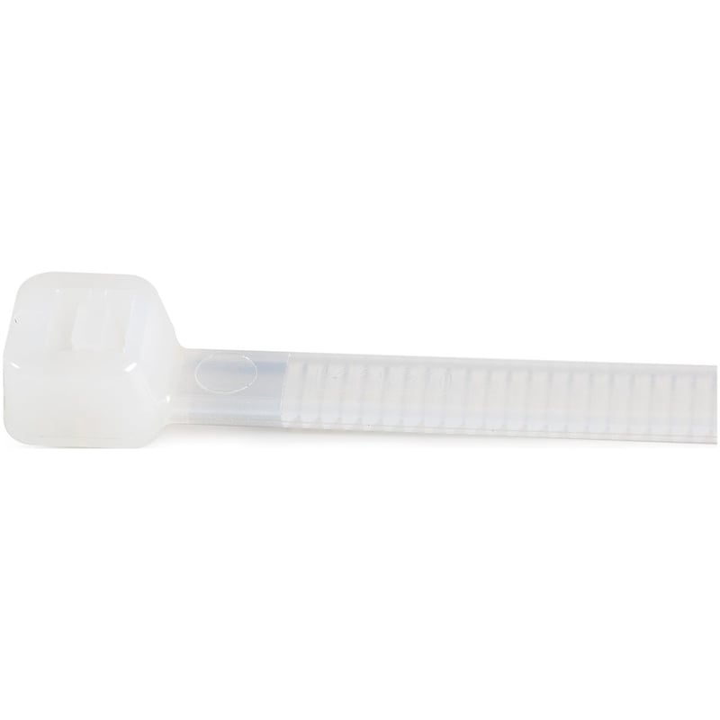 StarTech.com 8"(20cm) Cable Ties, 2-1/8"(55mm) Dia, 50lb(22kg) Tensile Strength, Nylon Self Locking Zip Ties, UL Listed, 100 Pack, White - Thumbnail 2