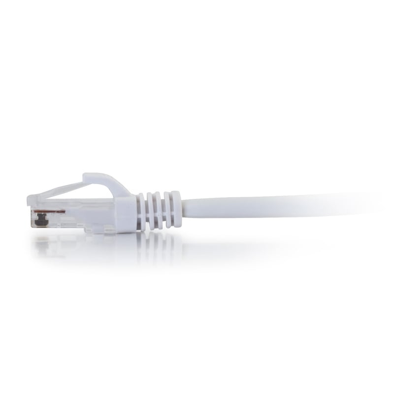 C2G 9ft Cat6a Snagless Unshielded (UTP) Network Patch Ethernet Cable-White - Thumbnail 3