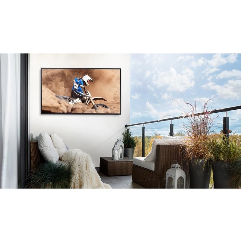 Samsung The Terrace LST9T QN65LST9TAF 64.5" Smart LED-LCD TV - 4K UHDTV - Titan Black - Thumbnail 4