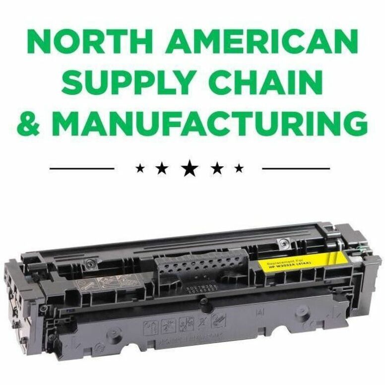 Clover Imaging Remanufactured Yellow Toner Cartridge (New Chip) for HP 414A (W2022A) - Thumbnail 2