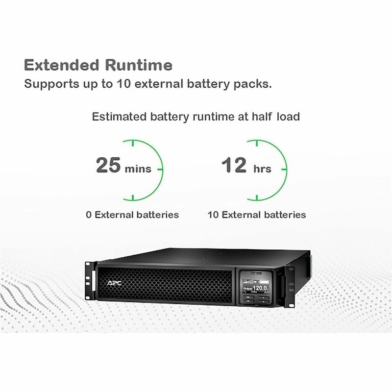 APC by Schneider Electric Smart-UPS SRT 1000VA 120V - Thumbnail 4