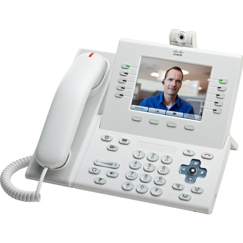 Cisco Unified 9951 IP Phone - Refurbished - Desktop - Charcoal Gray - Thumbnail 2