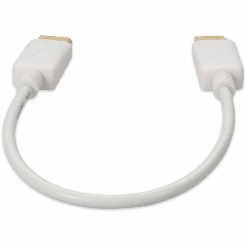 AddOn 3m DisplayPort Male to DisplayPort Male White Cable For Resolution Up to 3840x2160 (4K UHD) - Thumbnail 4