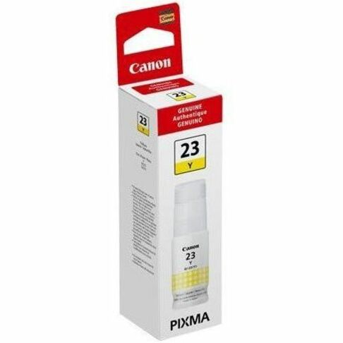 Canon GI-23 Original High Yield Inkjet Ink Cartridge - Yellow - 1 Pack - Thumbnail 2