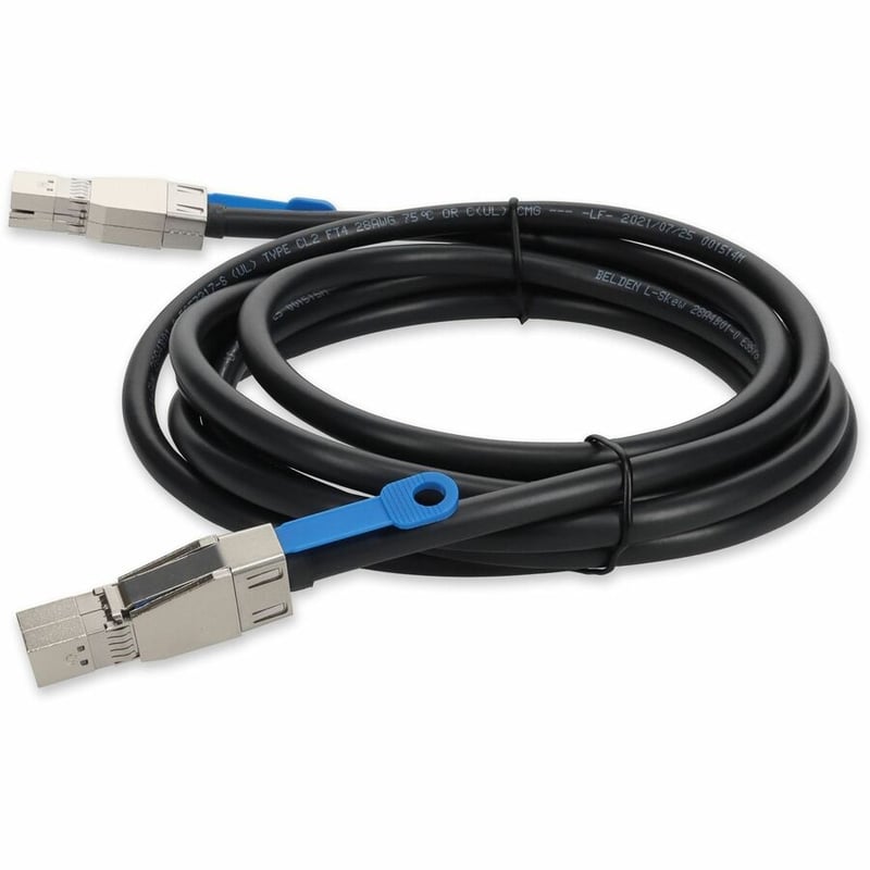 1m SFF-8644 External Mini-SAS HD Male to Male Storage Cable - Thumbnail 2