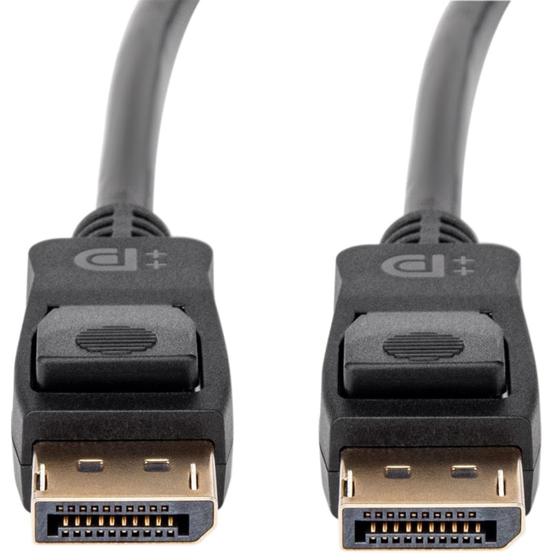 Rocstor Premium 6ft / 2m DisplayPort 1.2 Cable M/M - DisplayPort 4k - DisplayPort Male Digital Audio/Video - 6ft - Black- DP TO DP Cable 4Kx2K - Thumbnail 1