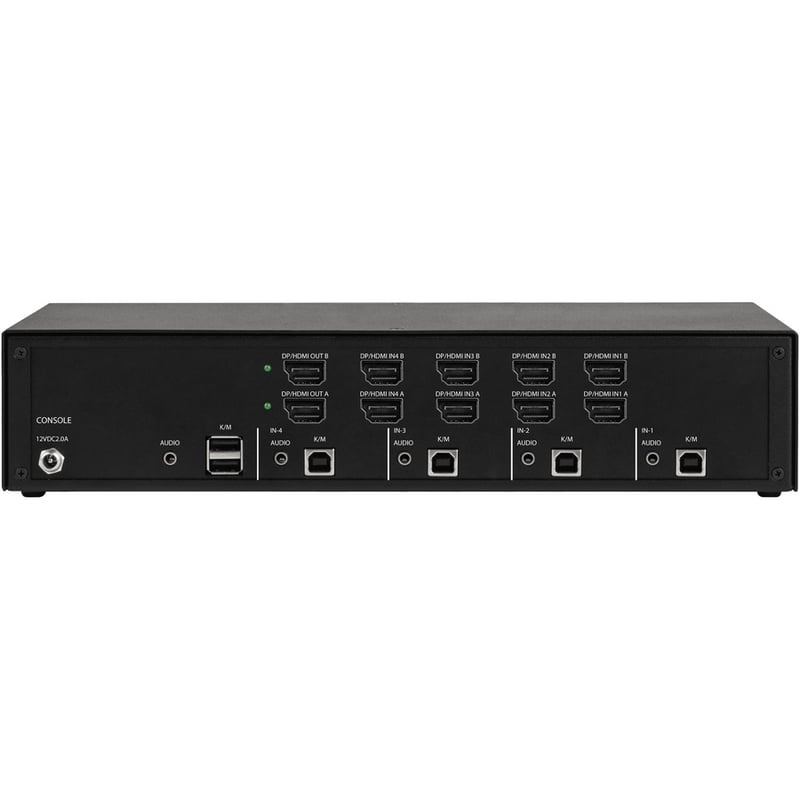 Black Box Secure KVM Switch - FlexPort HDMI/DisplayPort - Thumbnail 3