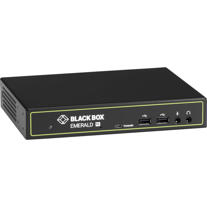 Black Box Emerald PE KVM Extender with Virtual Machine Access - DVI-D, V-USB 2.0, Audio - Thumbnail 1