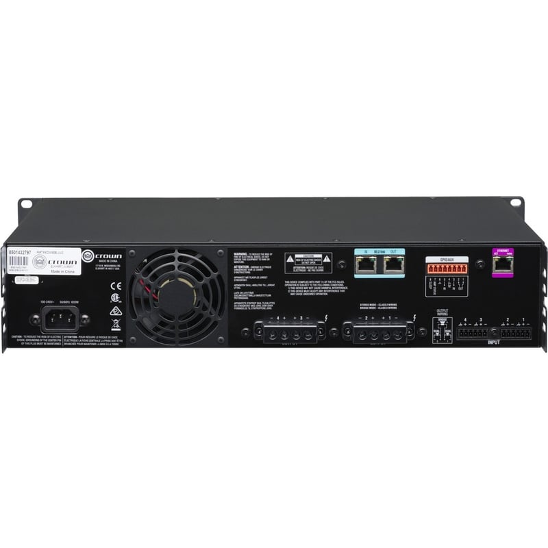 Crown CDi DriveCore CDi 4|600BL Amplifier - 2400 W RMS - 4 Channel - Thumbnail 3