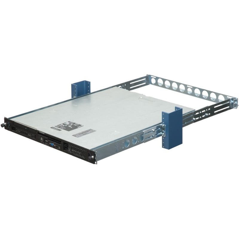 Rack Solutions 1U 2Post Universal Rail with Wirebar - Thumbnail 2