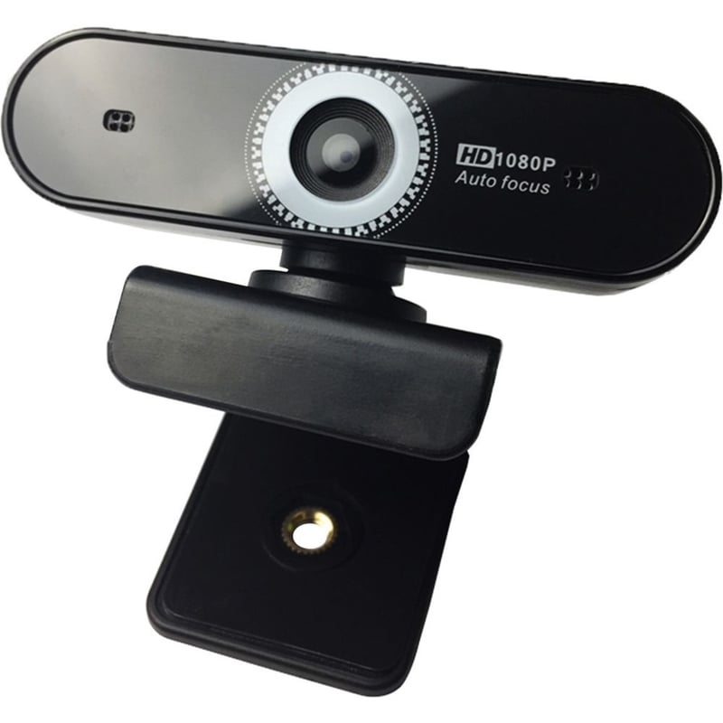 Azulle Webcam HD Streaming Camera - 1080p@30FPS, wide-angle lens, dual noise-canceling mic, USB 2.0.