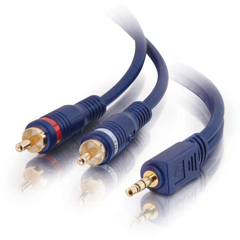 12 FT VELO 3.5 M STEREO TO 2 RCA M ST - Thumbnail 2