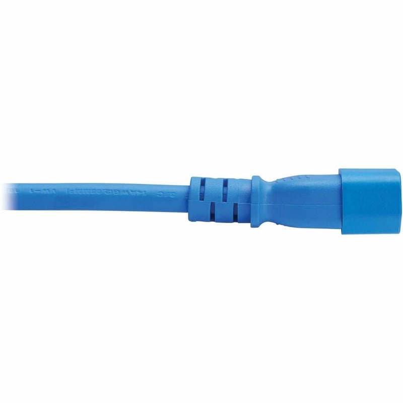 Eaton Tripp Lite Series Power Cord, C14 to C21 - Heavy-Duty, 15A, 250V, 14 AWG, 5 ft. (1.5 m), Blue - Thumbnail 4
