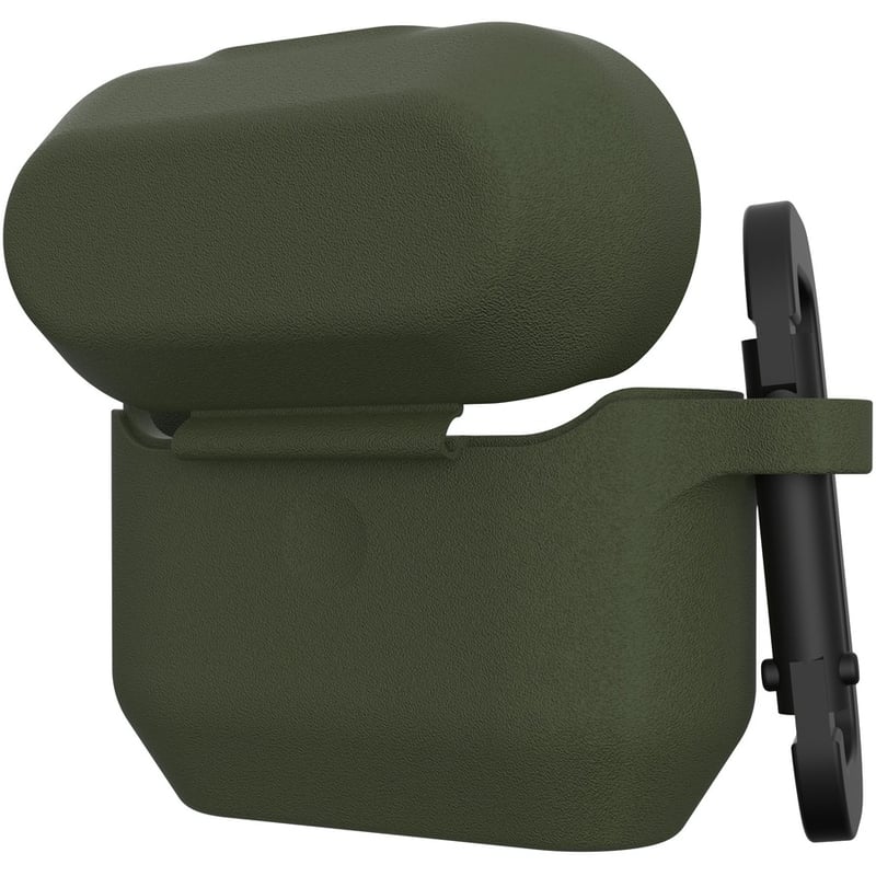 Urban Armor Gear Standard Issue Rugged Carrying Case Apple AirPods - Olive - Thumbnail 4