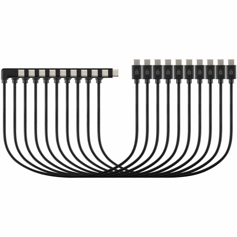 KENSINGTON USB-C CABLE 30CM (10 PACK) FOR K67716EU - Thumbnail 1