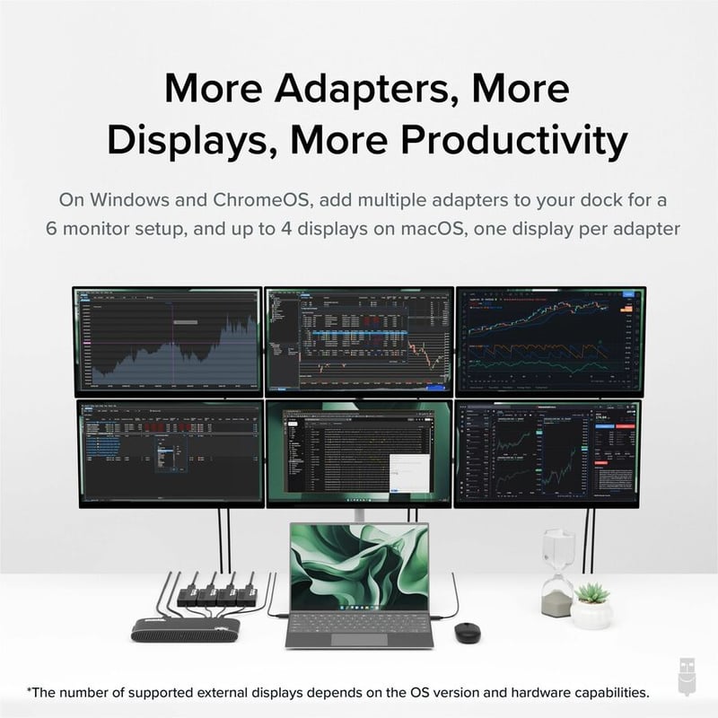 Plugable USB 3.0 to DisplayPort 4K UHD (Ultra-High-Definition) - Thumbnail 3
