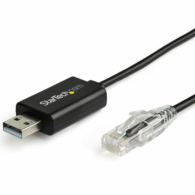 StarTech.com 6 ft / 1.8 m Cisco USB Console Cable - USB to RJ45 Rollover Cable - Transfer rates up to 460Kbps - M/M - Windows, Mac and Linux Compatible - Thumbnail 1