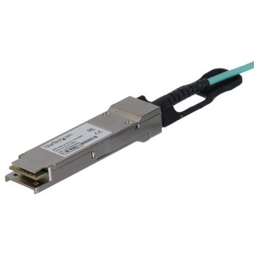 StarTech.com MSA Uncoded 15m 40G QSFP+ to SFP AOC Cable - 40 GbE QSFP+ Active Optical Fiber - 40 Gbps QSFP Plus Cable 49.2' - Thumbnail 1