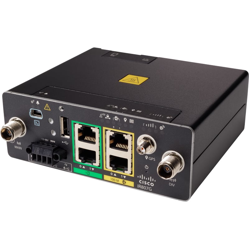 Cisco 807 2 SIM Ethernet, Cellular Modem/Wireless Router - Thumbnail 1