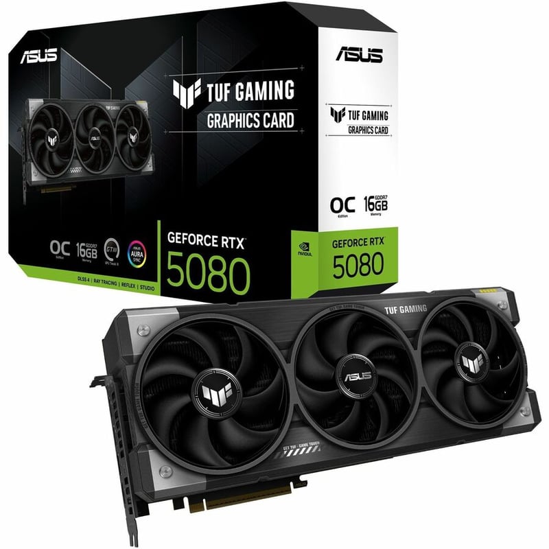 ASUS TUF GAMING GEFORCE RTX 5080 16GB GDDR7 OC EDITION GAMING GRAPHICS CARD (PCI - Thumbnail 4