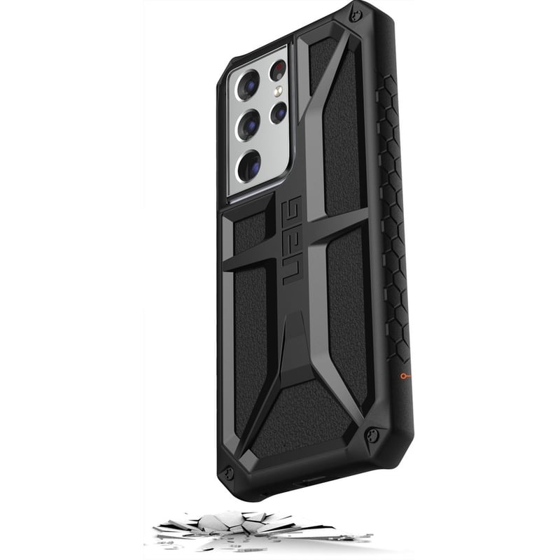 Urban Armor Gear Monarch Series Galaxy S21 Ultra 5G Case - Black - Thumbnail 1