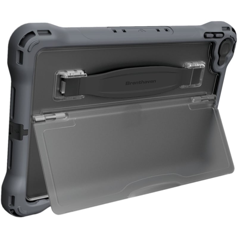 Brenthaven Edge Rugged Carrying Case for 10.2" Apple iPad (7th Generation), iPad (8th Generation), iPad (9th Generation) Tablet - Gray - Thumbnail 1