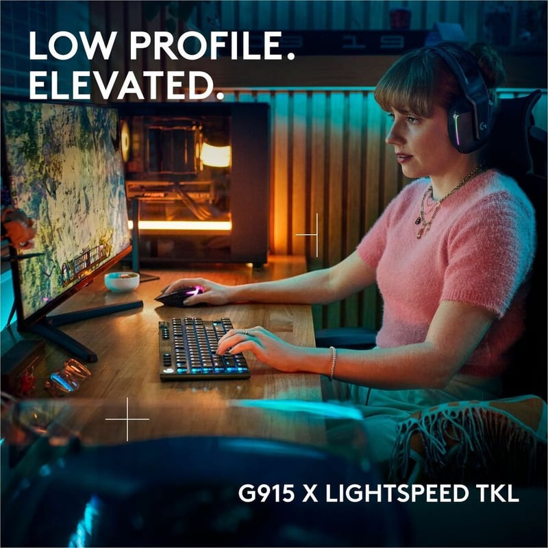 G915 X LIGHTSPEED TKL - LINEAR GAMING KEYBOARD - Thumbnail 2