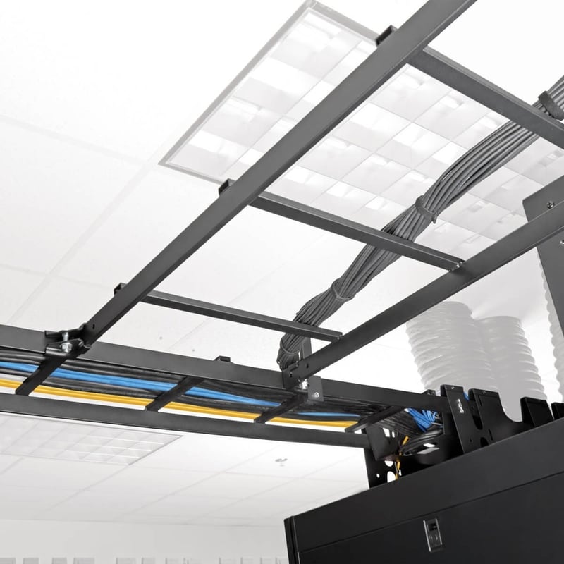 Tripp Lite by Eaton SmartRack 10-ft. x 1-ft. (3 m x 0.3 m) Cable Ladder 2 sections - SRCABLETRAY/SRLADDERATTACH needed - Thumbnail 2