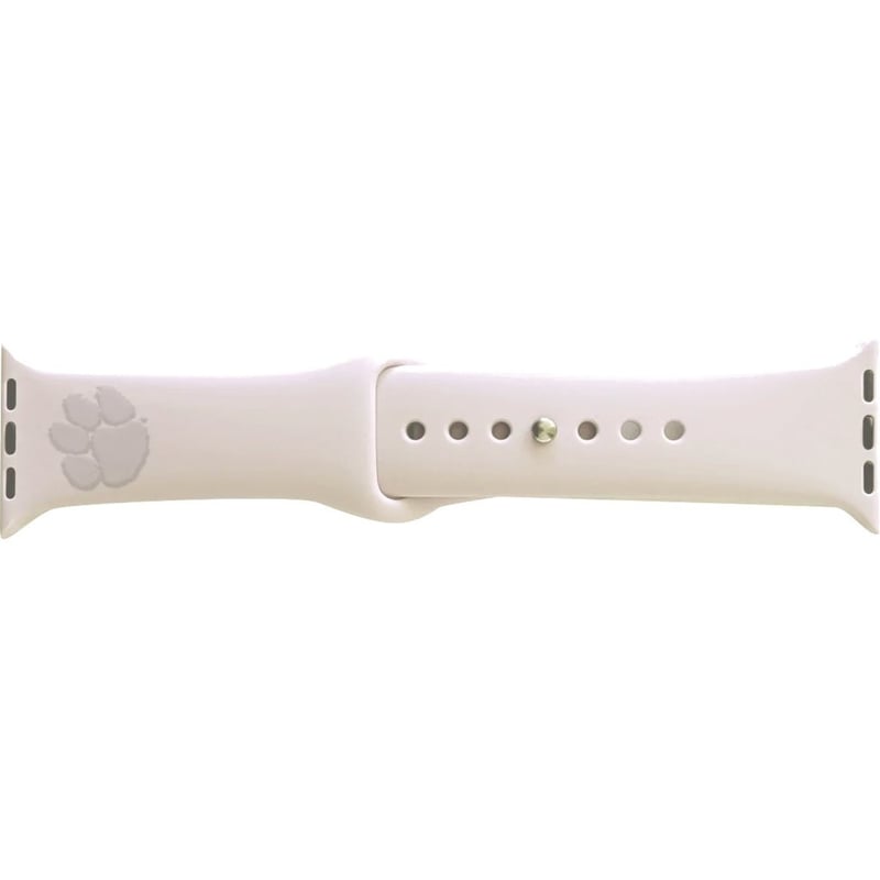 OTM Clemson University Silicone Apple Watch Band, Classic - Thumbnail 1