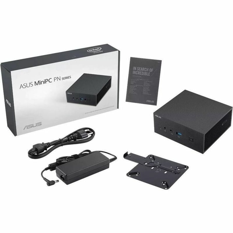 Asus PN63-S1-BB5G000X1TD-NL Barebone System - Mini PC - Socket BGA-1449 - 1 Core i5 11th Gen i5-1135G7 2.40 GHz Quad-core (4 Core) - Thumbnail 4