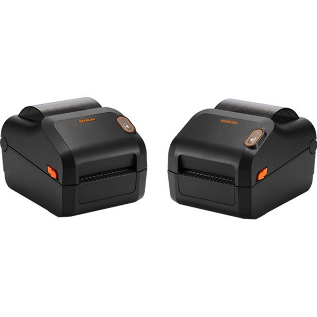 Bixolon XD3-40d Desktop Direct Thermal Printer - Monochrome - Label Print - USB - USB Host - US - Black, Orange - Thumbnail 4